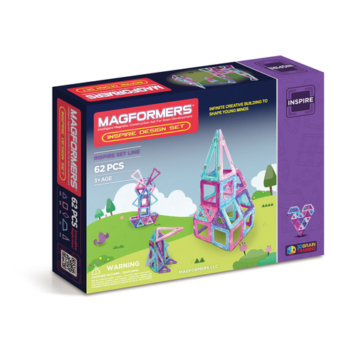 Magformers Inspire Designer 62 piece set