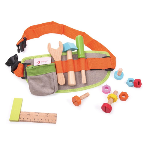 Tool Belt with Wooden Tools ToysPretend Play Craniums Books