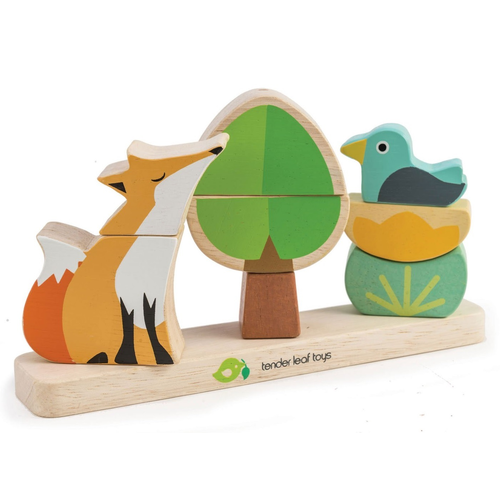 Tender Leaf Magnetic Foxy Stacker Puzzle