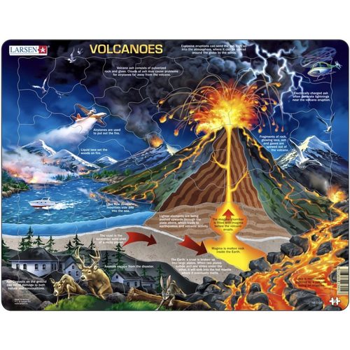 Volcano Frame Tray Puzzle