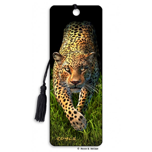 Leopard 3D Bookmark