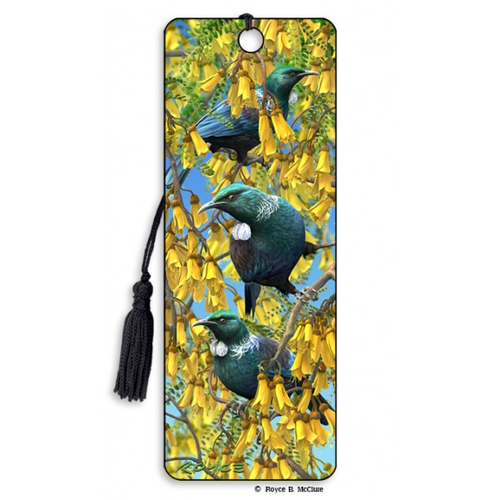 Tui 3D Bookmark