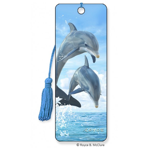 Dolphin Jumpers 3D Bookmark