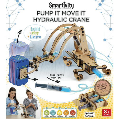 Smartivity - Pump It Move It Hydraulic Crane