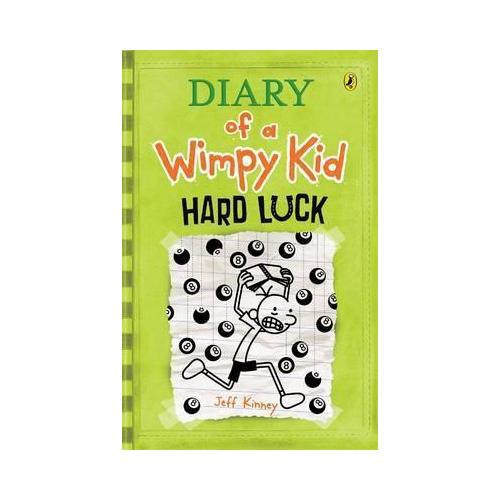 Diary of a Wimpy Kid-  Hard Luck- Jeff Kinney- (Book 8) Paperback