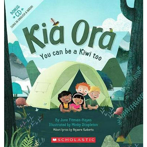 Kia Ora You Can Be A Kiwi Too (Book & CD)
