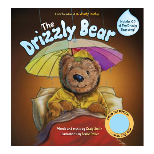 The Drizzly Bear with CD & Sound Button