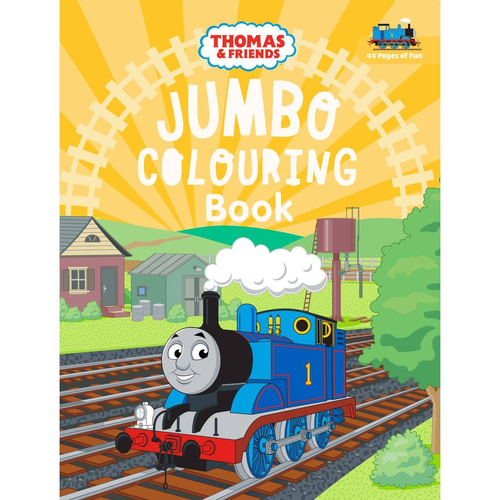 Thoams and friends Jumbo Colouring Book.
