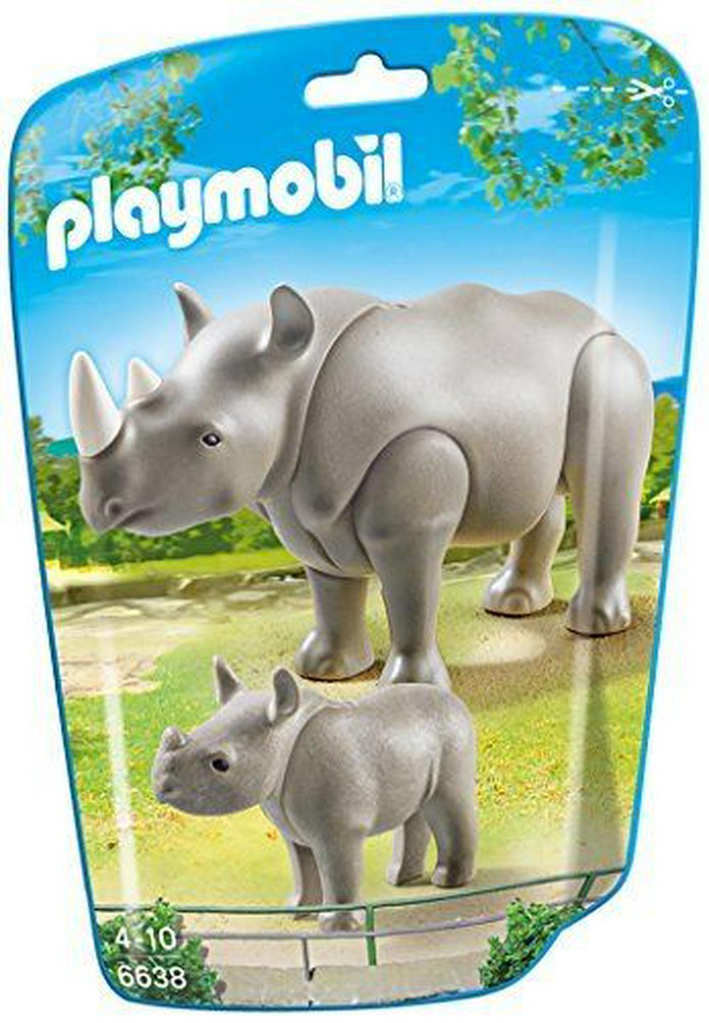 Playmobil Rhino with Baby ToysImaginative Play Craniums Books