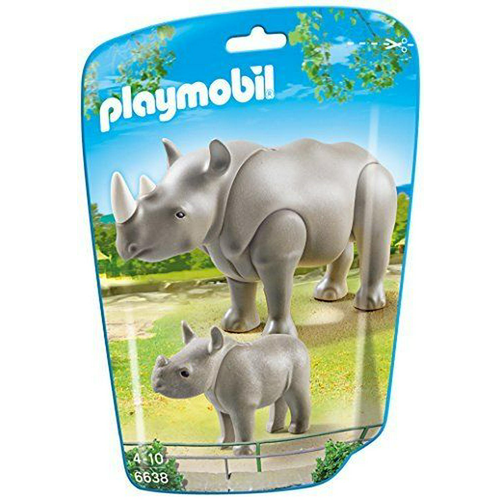 Playmobil Rhino with Baby