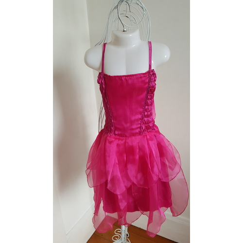 Fairy Dress Organza Hot Pink XS