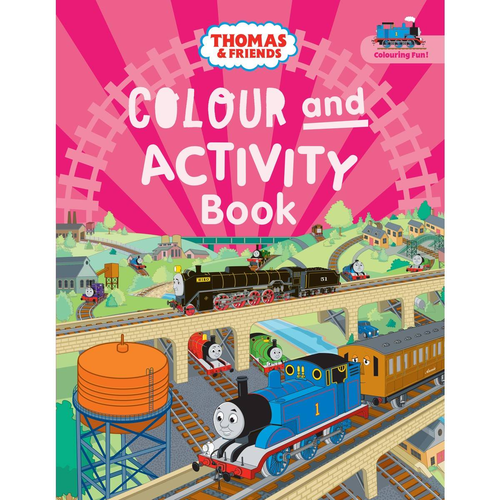 Thomas and friends colour and activity book. 