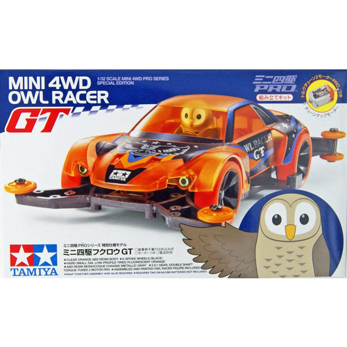 Mini 4WD Owl Racer