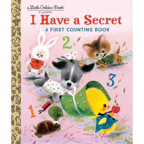 I have a secret; First counting book. 