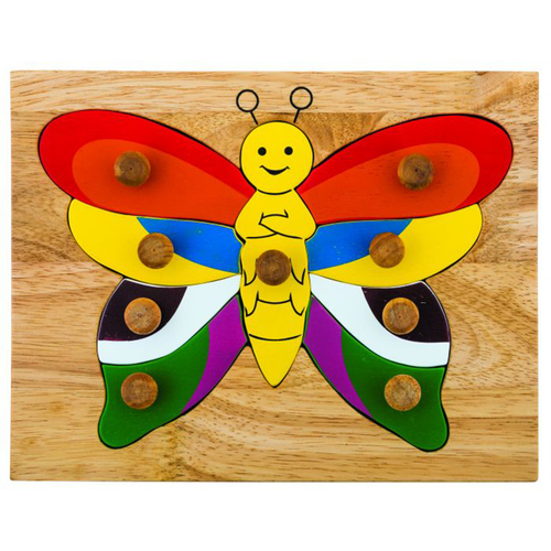 Butterfly Knob Puzzle Games & PuzzlesPuzzlesWooden Puzzles