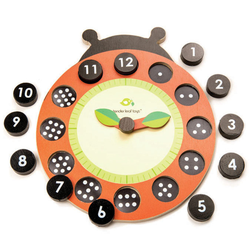 Ladybug Teaching Clock