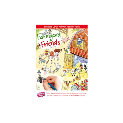 Scribble Down - Farmyard Friends