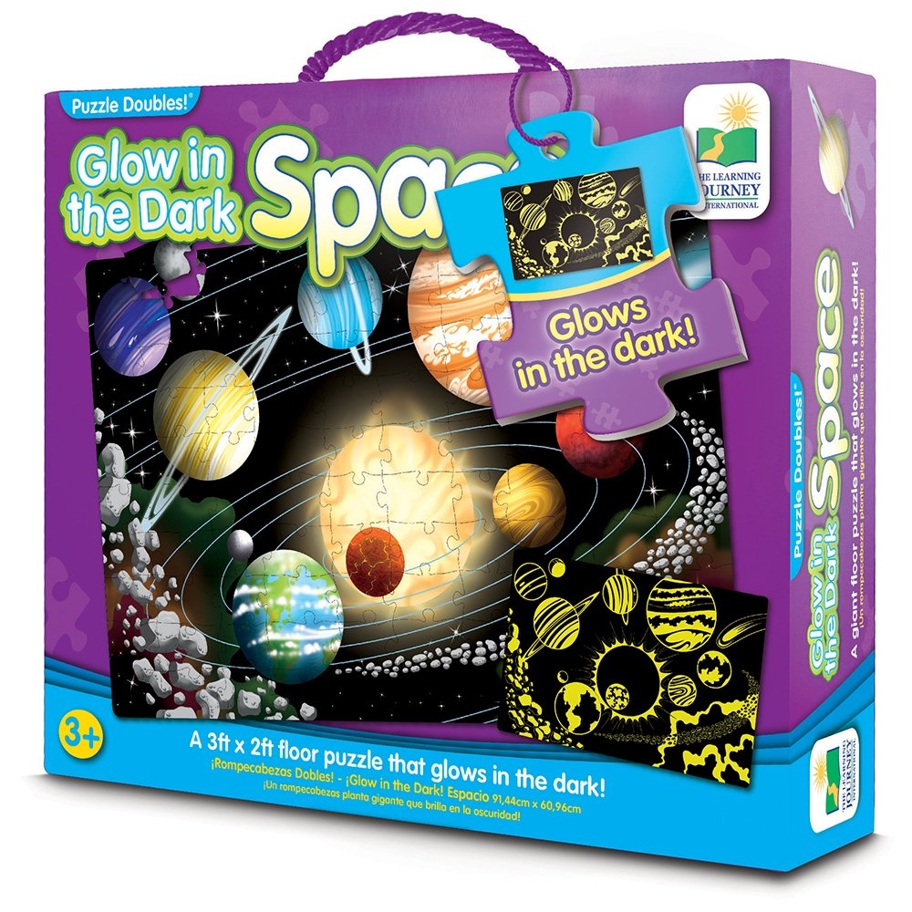 Puzzle Doubles Glow In The Dark Space Games & PuzzlesPuzzlesFloor