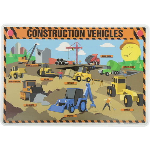Learning Placemats - Construction