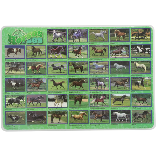 Learning Placemats - Horse