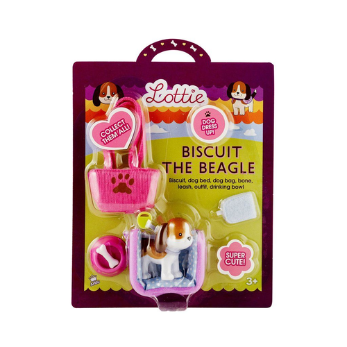Lottie - Biscuit The Beagle Dog Accessories Set