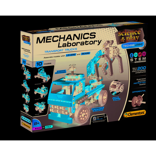 Clementoni - Mechanics Lab - Transport Trucks