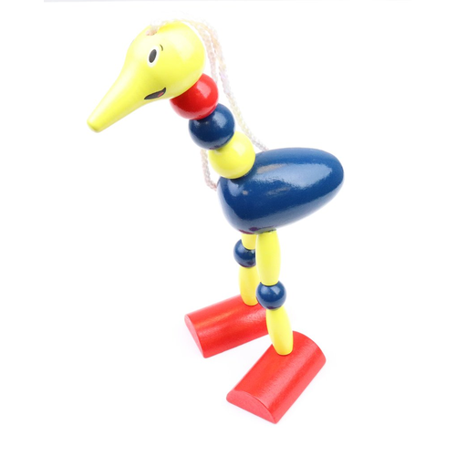 Oscar Ostrich Wooden Toy