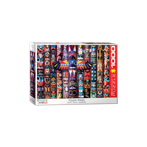 Eurographics – Canadian Totem Poles 1,000 Piece Puzzle