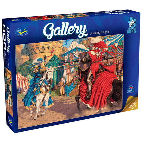Gallery 300pc XL Puzzle (Jousting Knights)