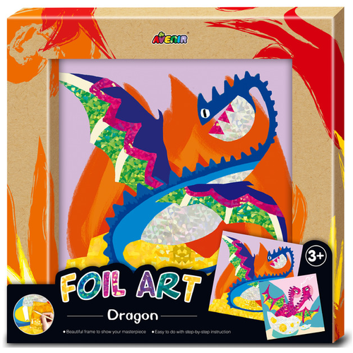 Photo Frame - Foil Art Kit Dragon