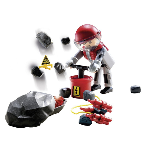 Playmobil Rock Blaster w Rubble