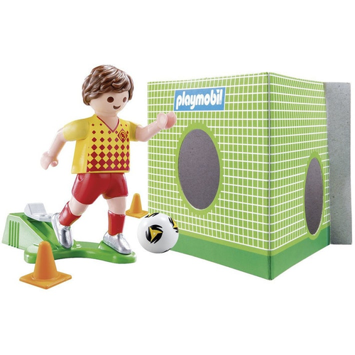 Playmobil Soccer Player with Goal