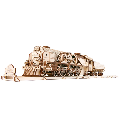UGears v-express steam train with tender