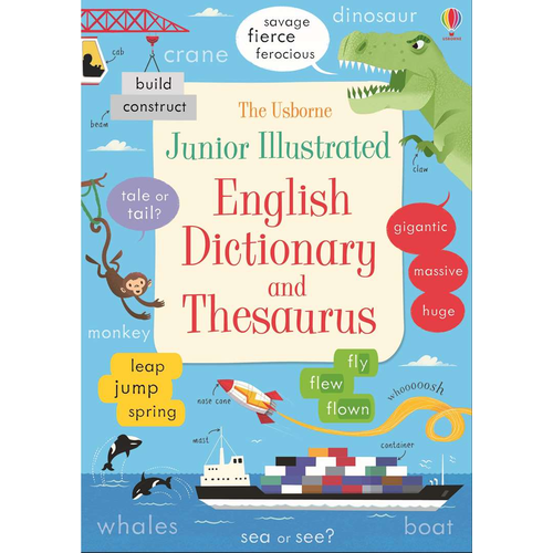 Junior Illustrated English Dictionary and Thesaurus BooksEducation
