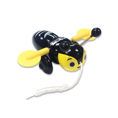 Buzzy Bee - All Blacks Limited Edition Pull Along Wooden Toy