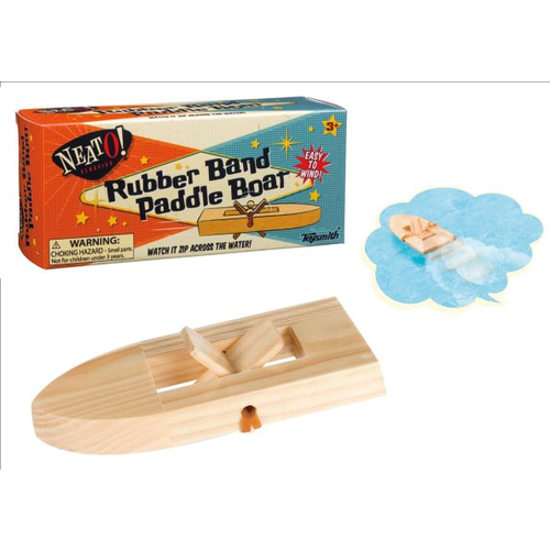 Neato Wooden Paddle Boat