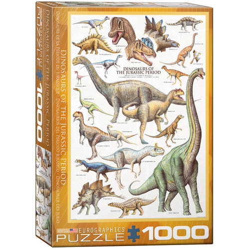 Dinosaurs of Jurassic Period 1000pc