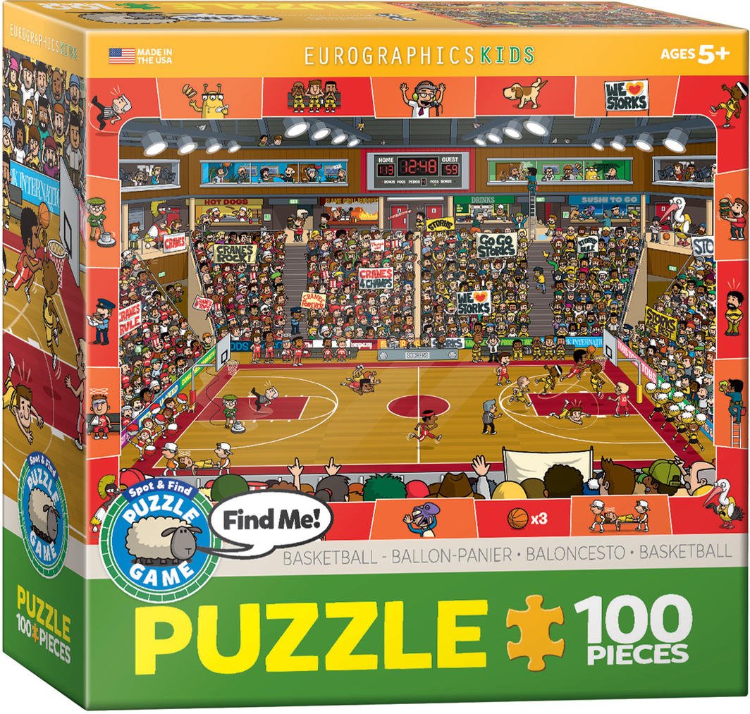 Spot & Find Basketball 100pc Games & PuzzlesPuzzles36 to 100 Pieces