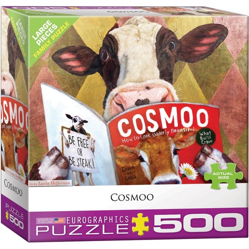 Cosmoo by Lucia Heffernan 500pc Puzzle