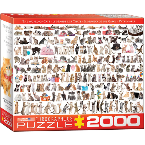 The World of Cats 2000pc