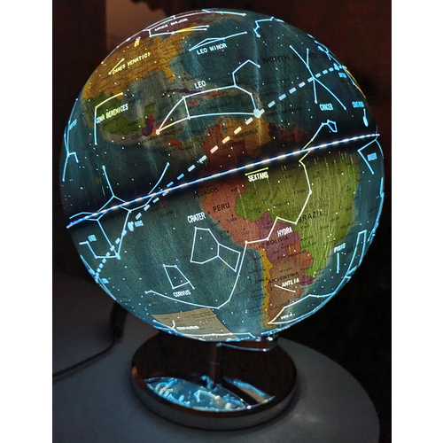2-in-1 Constellation Earth Globe - Small 23cm