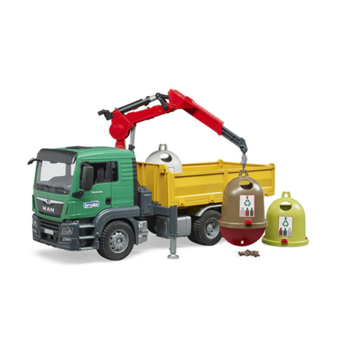 Bruder MAN TGS Recycling Truck