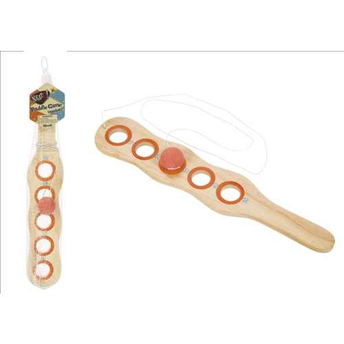 Neato Wood Paddle Game