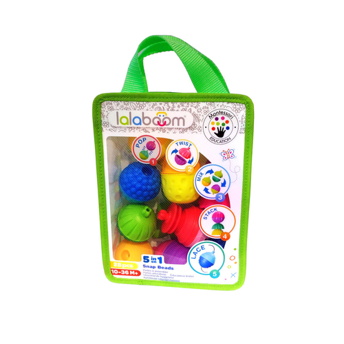 Lalaboom 28 pc beads and accessories
