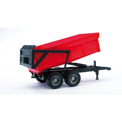 Bruder Red Tipping Trailer with automatic Tailgate