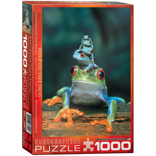 Puzzle Red-Eyed Tree Frog 1000pc