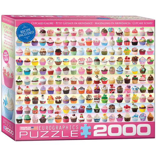 Puzzle Cupcakes Galore 2000pc