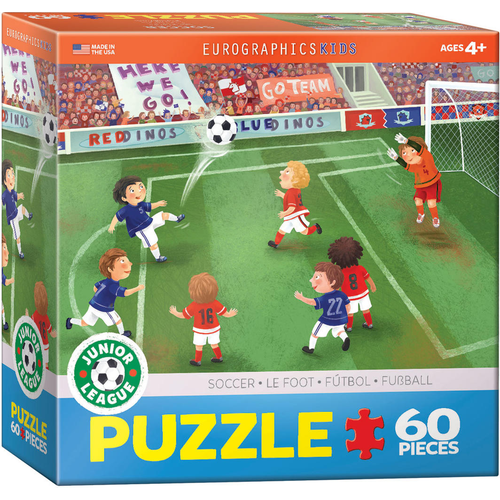Puzzle Junior League Soccer 60pc