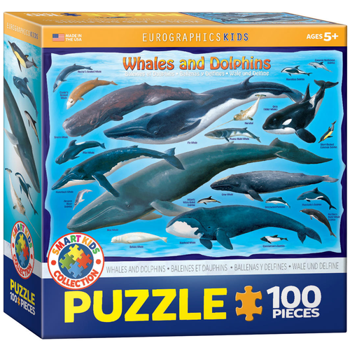 PuzzleWhales and Dolphins 100pc