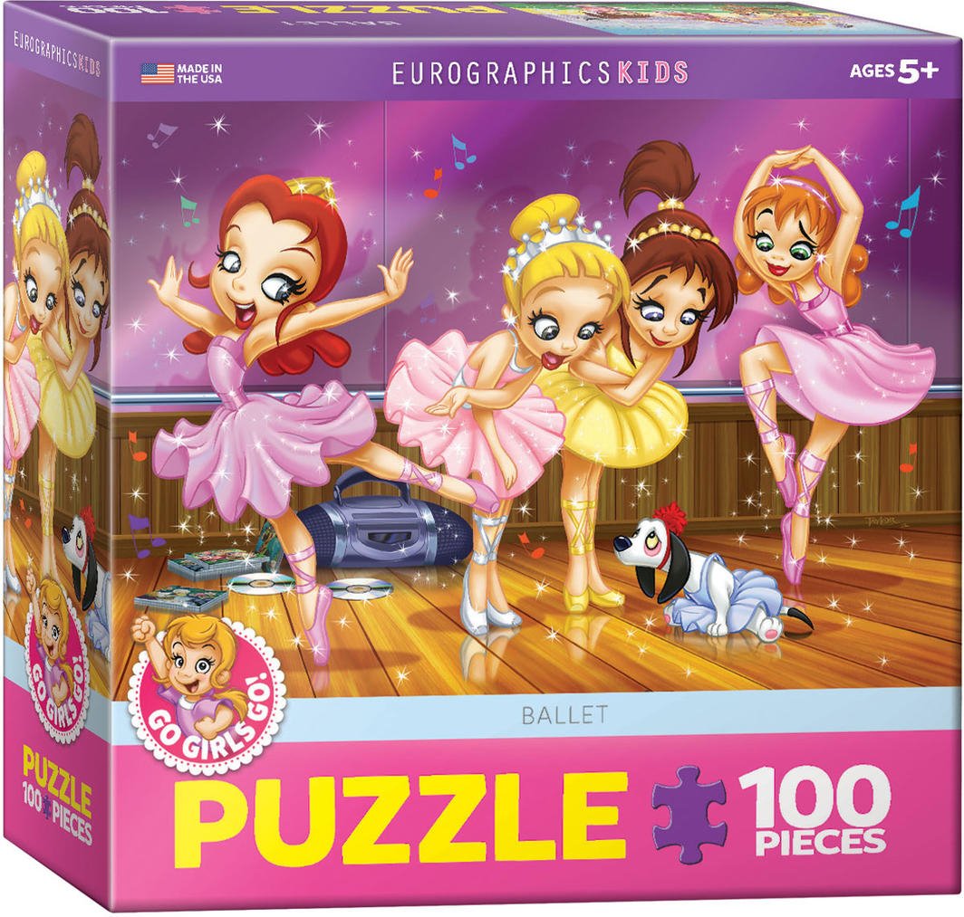 Go Girls Go! Ballet 100pc Games & PuzzlesPuzzles36 to 100 Pieces